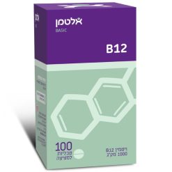 Alternative view of ויטמין B12 ללא חומצה פולית 100 טבליות אלטמן