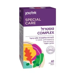 אלטמן נוסטרול Complex 60 כמוסות תוקף 9/26