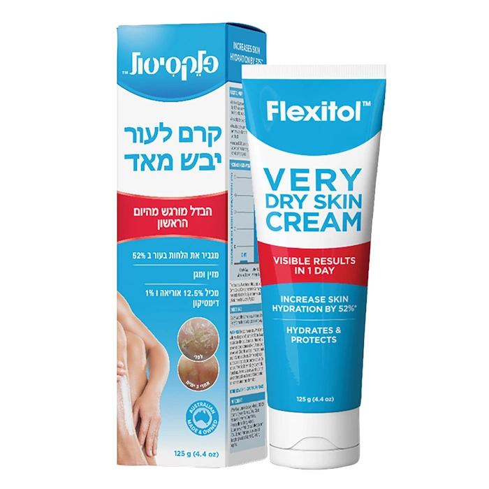 פלקסיטול קרם לעור יבש מאוד 125 גרם – Flexitol