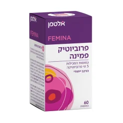 אלטמן פרוביוטיק פמינה 60 כמוסות