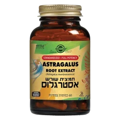 שורש אסטרגלוס 60 כמוסות צמח מרפא Solgar