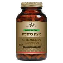 כלורלה 520 מג 100 כמוסות צמח מרפא Solgar