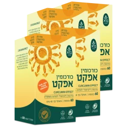 כורכומין אפקט ברא 240 כמוסות