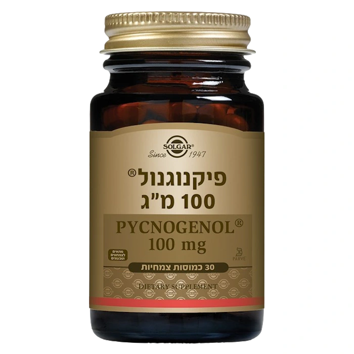 פיקנוגנול 100 מג 30 כמוסות צמח מרפא Solgar