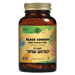 תמצית קוהוש שחור 60 כמוסות Solgar